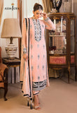 Maahru & Noorie by Asim Jofa Unstitched Embroidered 3Pc Suit AJSM-10