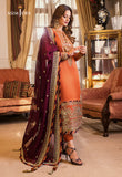 Maahru & Noorie by Asim Jofa Unstitched Embroidered 3Pc Suit AJSM-12