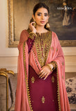 Maahru & Noorie by Asim Jofa Unstitched Embroidered 3Pc Suit AJSM-15