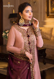 Maahru & Noorie by Asim Jofa Unstitched Embroidered 3Pc Suit AJSM-17