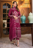 Maahru & Noorie by Asim Jofa Unstitched Embroidered 3Pc Suit AJSM-18