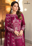 Maahru & Noorie by Asim Jofa Unstitched Embroidered 3Pc Suit AJSM-18