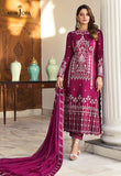 Maahru & Noorie by Asim Jofa Unstitched Embroidered 3Pc Suit AJSM-18