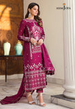 Maahru & Noorie by Asim Jofa Unstitched Embroidered 3Pc Suit AJSM-18