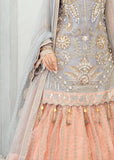 Akbar Aslam Libas e Khas Wedding Collection 3pc Suit AAWC-1315 Spirea - FaisalFabrics.pk