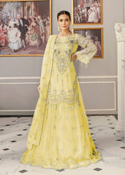 Akbar Aslam Libas e Khas Wedding Collection 3pc Suit AAWC-1347 Phlox A3 - FaisalFabrics.pk