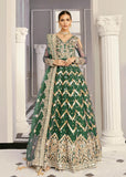 Akbar Aslam Libas e Khas Wedding Collection 3pc Suit AAWC-1349 Periwinkle Green - FaisalFabrics.pk