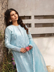 AFROZEH Rangreza Embroidered Lawn Unstitched 3 Piece Suit - SEREIN