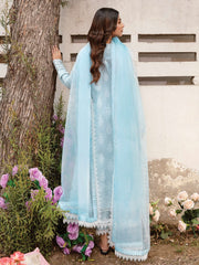 AFROZEH Rangreza Embroidered Lawn Unstitched 3 Piece Suit - SEREIN