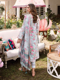 AFROZEH Rangreza Embroidered Lawn Unstitched 3 Piece Suit - EUNOIA