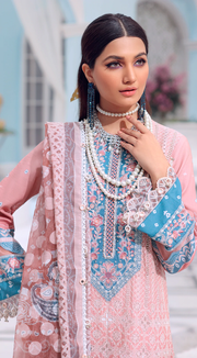 Anaya by Kiran Chaudhry AFSANA Luxury Lawn 3Pc AL22-01 SANYA