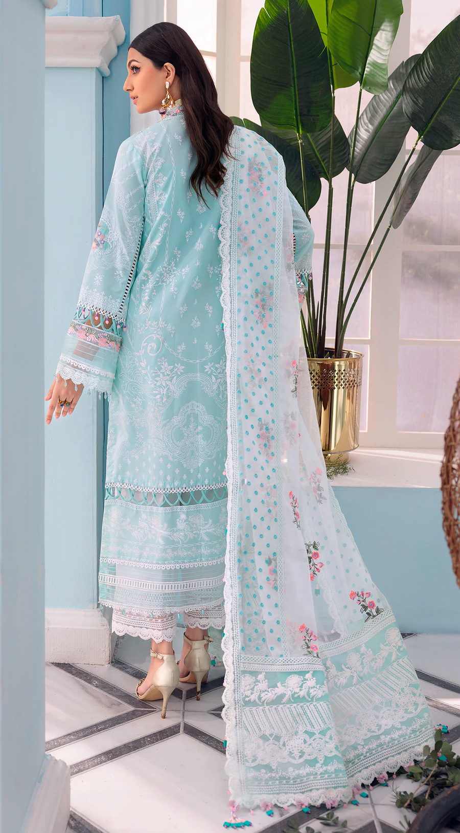 Anaya by Kiran Chaudhry AFSANA Luxury Lawn 3Pc AL22-06 ASMAY