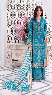 Anaya by Kiran Chaudhry AFSANA Luxury Lawn 3Pc AL22-09 DARAKHSHAN