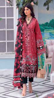 Anaya by Kiran Chaudhry AFSANA Luxury Lawn 3Pc AL22-15 MAHIRAH