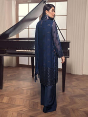 Alizeh Fashion Vol-02 Embroidered Chiffon 3Pc Suit D-06 Azbah - FaisalFabrics.pk