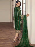 Alizeh Fashion Vol-02 Embroidered Chiffon 3Pc Suit D-01 Finani - FaisalFabrics.pk