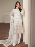 Alizeh Fashion Vol-02 Embroidered Chiffon 3Pc Suit D-04 Inara - FaisalFabrics.pk