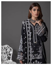 ANAYA Monochrome Mystique Lawn Unstitched 3Pc Suit ALM21-04 SAHIFA