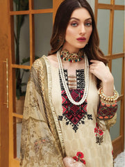 Al Zohaib Festive Hues Premium Lawn 2021 Unstitched 3 Piece Suit D-06 - FaisalFabrics.pk