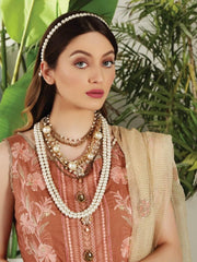 Al Zohaib Festive Hues Premium Lawn 2021 Unstitched 3 Piece Suit D-08 - FaisalFabrics.pk