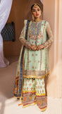 Dhanak By Anaya X The House of Kamair Rokni 3pc Net Suit AM22-08 MAHAM - FaisalFabrics.pk