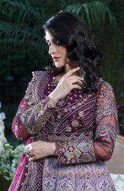 Waresha Rang Reet Unstitched Luxury Formal 3Pc Suit D-07 AMAR BAIL