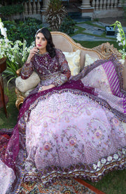 Waresha Rang Reet Unstitched Luxury Formal 3Pc Suit D-07 AMAR BAIL