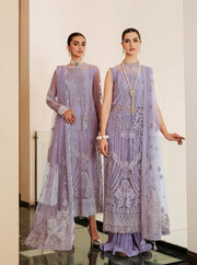 FARASHA Lueur Unstitched Embroidered Luxury Net Suit 02-AMELIA