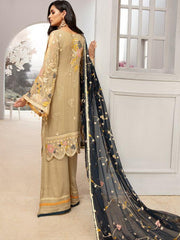 EMAAN ADEEL Luxury Chiffon Collection 2020 Embroidered 3PC Suit EA-1203 - FaisalFabrics.pk