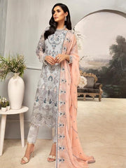 EMAAN ADEEL Luxury Chiffon Collection 2020 Embroidered 3PC Suit EA-1207 - FaisalFabrics.pk