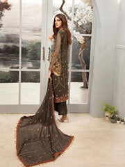 EMAAN ADEEL Luxury Chiffon Collection 2020 Embroidered 3PC Suit EA-1208 - FaisalFabrics.pk