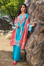 Gul Ahmed Pure Joy of Winter Embroidered Khaddar 3Pc Suit AP-12027