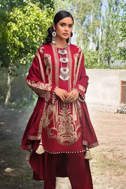 Gul Ahmed Pure Joy of Winter Embroidered Khaddar 3Pc Suit AP-12029
