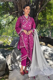 Gul Ahmed Pure Joy of Winter Embroidered Khaddar 3Pc Suit AP-12031