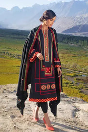 Gul Ahmed Pure Joy of Winter Embroidered Khaddar 3Pc Suit AP-12059