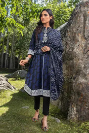 Gul Ahmed Pure Joy of Winter Printed Khaddar 3Pc Suit AP-12086