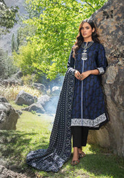 Gul Ahmed Pure Joy of Winter Printed Khaddar 3Pc Suit AP-12086
