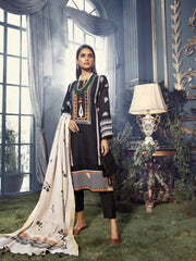 Gul Ahmed Pure Joy of Winter Printed Khaddar 3Pc Suit AP-12096