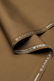 Bareeze Man Egyptian Cotton 1/1 Unstitched Fabric for Summer - Army-Grn