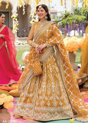 Afrozeh Shehnai Wedding Formals Net Suit AS-22-01 GULBADAN