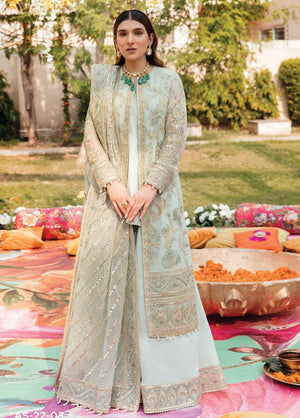 Afrozeh Shehnai Wedding Formals Chiffon Suit AS-22-03 FAKHARUN NISA