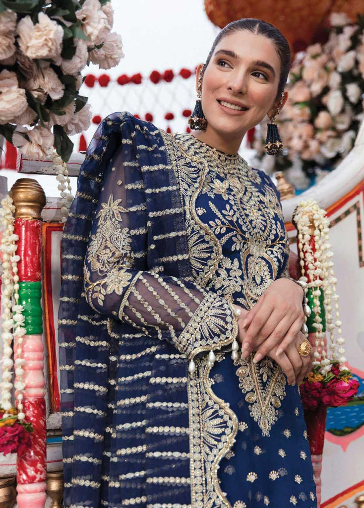 Gule Ranke Afrozeh Shehnai Wedding Formals Chiffon Suit AS-22-10 GULE RANA