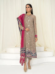 hada Ahdia Unstitched Embroidered Luxury Formal Suit AH-04 ASHNA