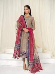 hada Ahdia Unstitched Embroidered Luxury Formal Suit AH-04 ASHNA