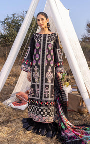 Asifa & Nabeel Aleyna Premium Embroidered Lawn Unstitched 3Pc ASL-01