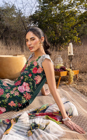 Asifa & Nabeel Aleyna Premium Embroidered Lawn Unstitched 3Pc ASL-02