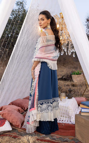Asifa & Nabeel Aleyna Premium Embroidered Lawn Unstitched 3Pc ASL-03