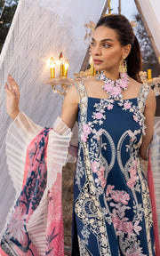 Asifa & Nabeel Aleyna Premium Embroidered Lawn Unstitched 3Pc ASL-03