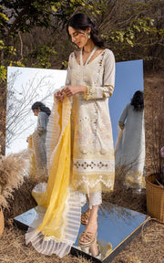 Asifa & Nabeel Aleyna Premium Embroidered Lawn Unstitched 3Pc ASL-04