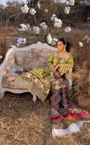 Asifa & Nabeel Aleyna Premium Embroidered Lawn Unstitched 3Pc ASL-05